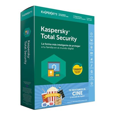 Kaspersky Total Security Md 3l1a Entrada Cine Ee